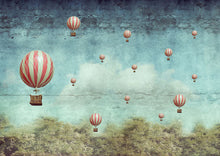 Load image into Gallery viewer, Balloons - Mint Decoupage Paper