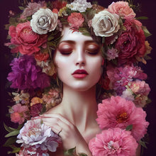 Load image into Gallery viewer, Baroque Flowers- Mint Decoupage Paper