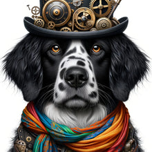 Load image into Gallery viewer, Diego Dog - Mint Decoupage Paper