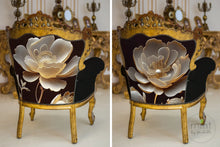 Load image into Gallery viewer, Golden Bloom 1 - Mint Decoupage Paper