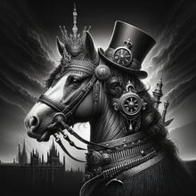 Load image into Gallery viewer, Hector Horse - Mint Decoupage Paper