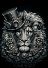 Load image into Gallery viewer, Leonardo Lion - Mint Decoupage Paper