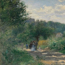 Load image into Gallery viewer, Road to Louveciennes - Mint Decoupage Paper