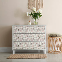 Load image into Gallery viewer, Pink Peacocks - Mint Tissue Paper