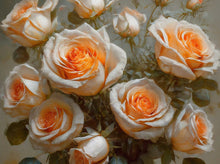 Load image into Gallery viewer, Roses on High - Mint Decoupage Paper