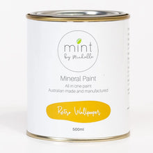 Load image into Gallery viewer, Retro Wallpaper Mint Mineral Paint