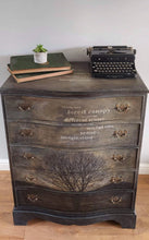 Load image into Gallery viewer, Sepia Tree - Mint Decoupage Paper