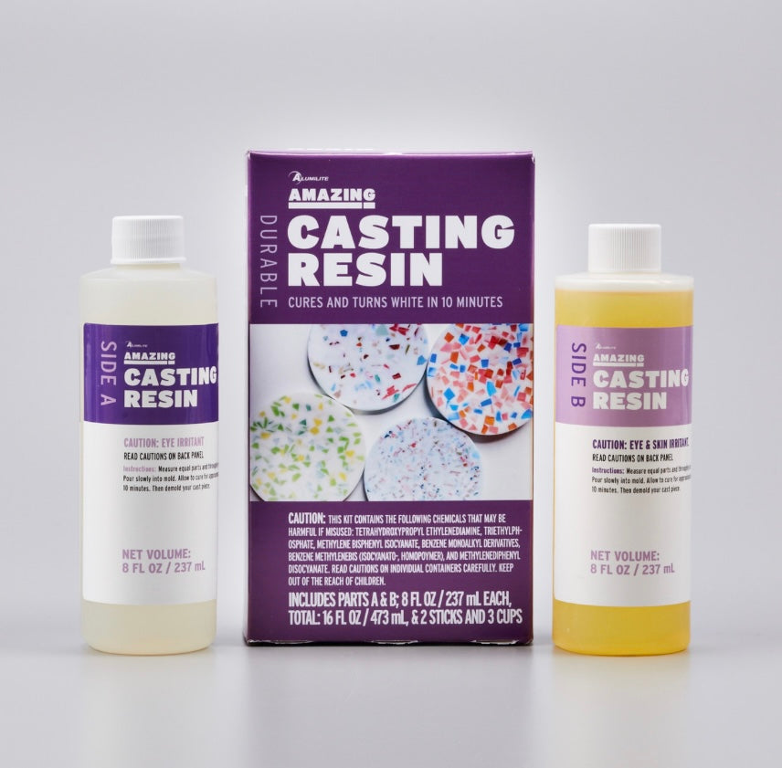 AMAZING CASTING RESIN – INCLUDES PARTS A & B