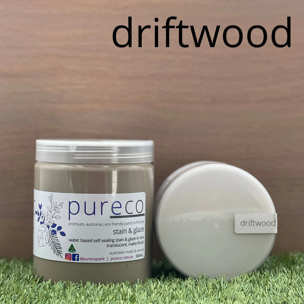 Pureco Driftwood Stain & Glaze