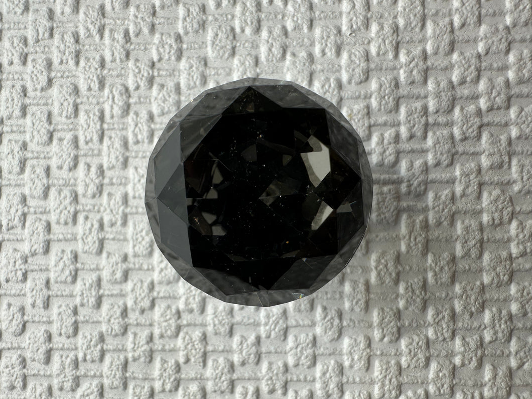 Black Crystal & Chrome Knob LBM -19