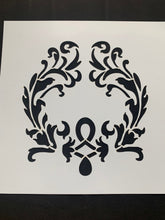 Load image into Gallery viewer, Damask Wreath Stencil FS42
