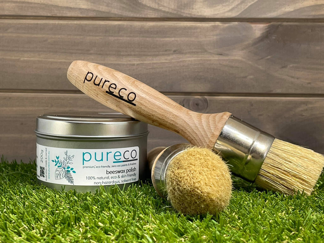 Pureco Wax Brush - Flat Top